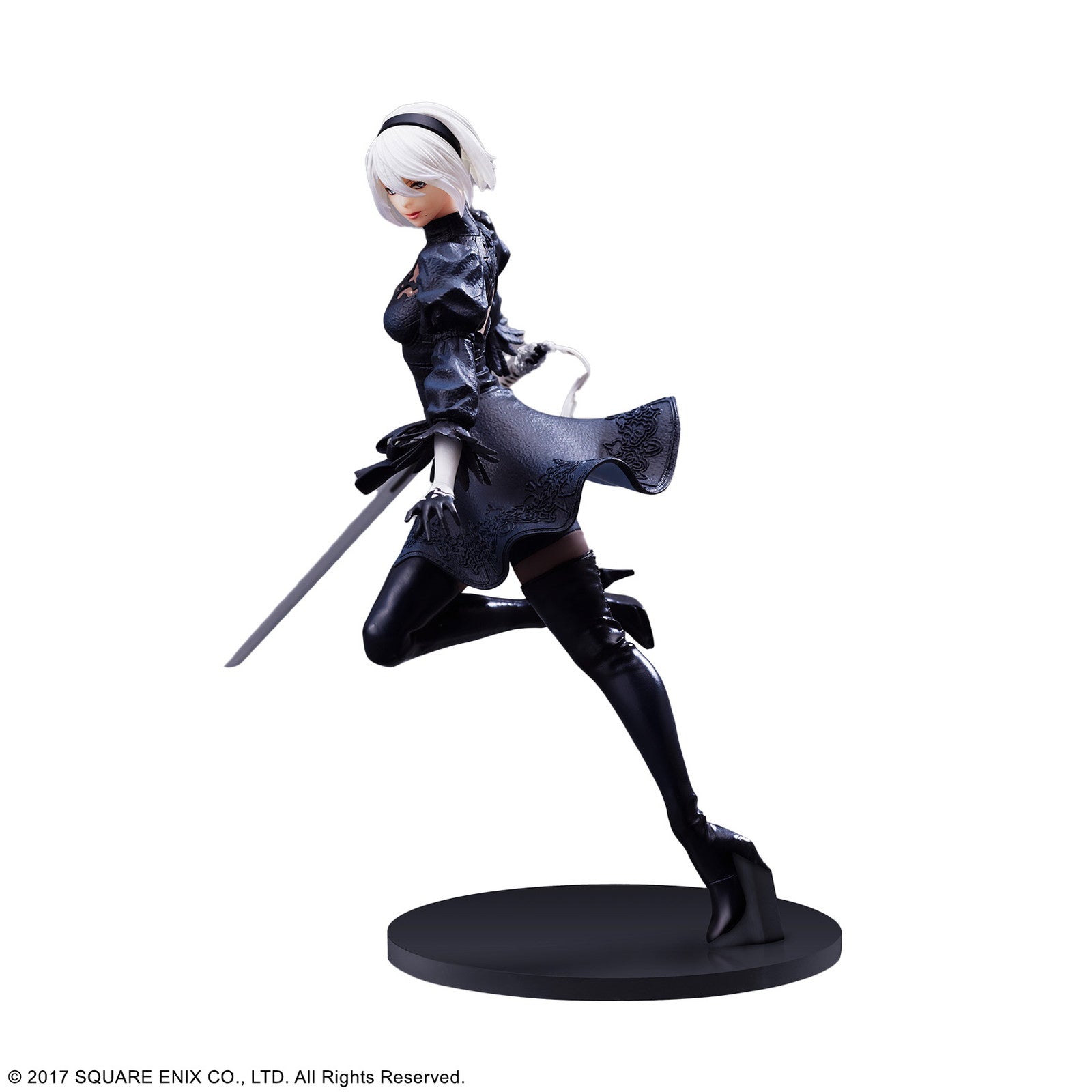 【中古即納】[FIG] (再販) FORM-ISM(フォルミズム) 2B(ヨルハ二号B型)-ゴーグルOFF Ver.- NieR:Automata(ニーア オートマタ) 完成品 フィギュア スクウェア・エニックス(20241231)