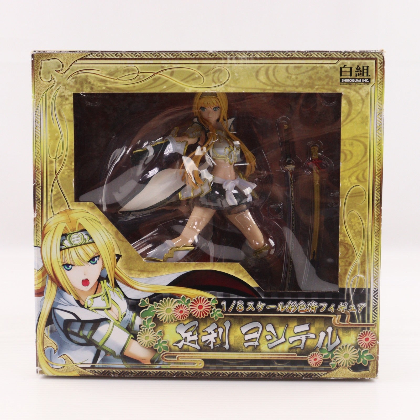 【中古即納】[FIG] 通販限定 足利ヨシテル(あしかがよしてる) 戦国乙女 1/8 完成品 フィギュア 平和(20161231)