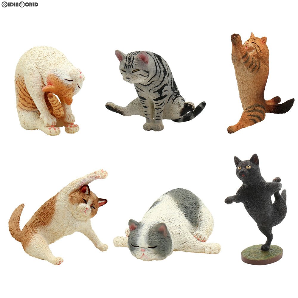 【中古即納】[FIG] (BOX) ANIMAL LIFE(アニマルライフ) Yoga Cat ヨガきゃっと 完成品 フィギュア(8個) Yendar(エンダー)(20190228)