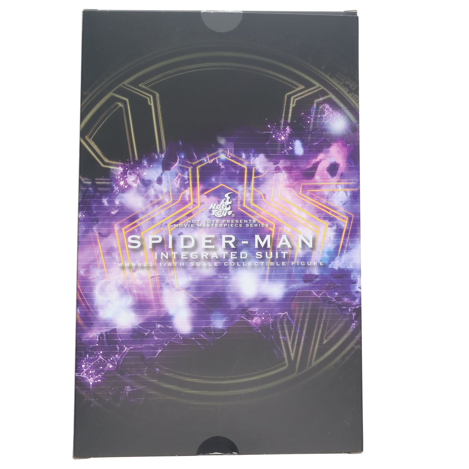 【中古即納】[FIG] ムービー・マスターピース スパイダーマン(インテグレーテッドスーツ版) スパイダーマン:ノー・ウェイ・ホーム 1/6 完成品 可動フィギュア(MMS623) ホットトイズ(20230126)