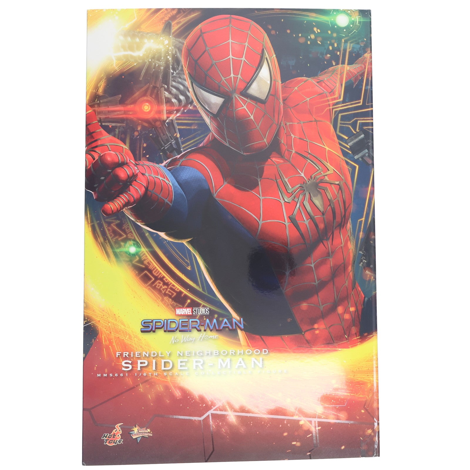 【中古即納】[FIG] ムービー・マスターピース フレンドリー・ネイバーフッド・スパイダーマン スパイダーマン:ノー・ウェイ・ホーム 1/6 完成品 可動フィギュア(MMS661) ホットトイズ(20240226)