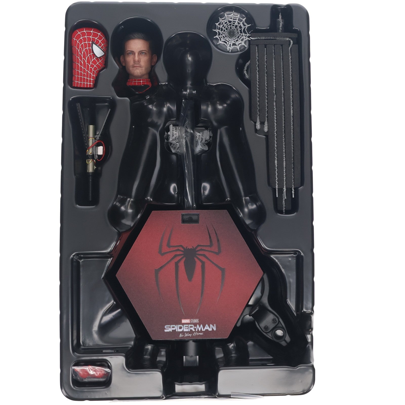 【中古即納】[FIG] ムービー・マスターピース フレンドリー・ネイバーフッド・スパイダーマン スパイダーマン:ノー・ウェイ・ホーム 1/6 完成品 可動フィギュア(MMS661) ホットトイズ(20240226)