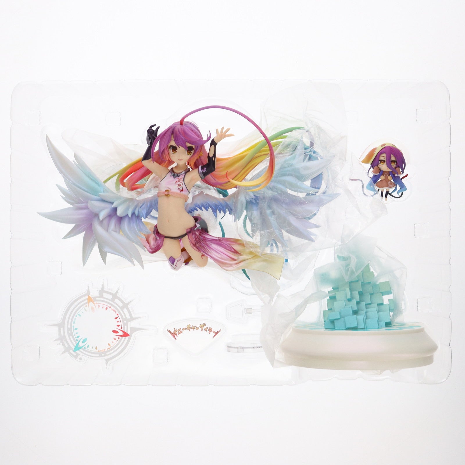 【中古即納】[FIG] ジブリール 小さな天翼種Ver. ノーゲーム・ノーライフ ゼロ 1/7 完成品 フィギュア Phat!(ファット・カンパニー)(20220212)