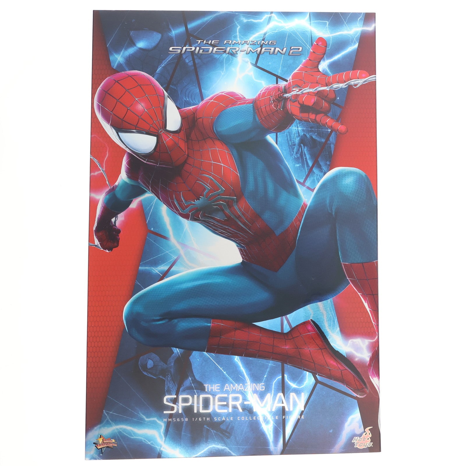 【中古即納】[FIG] ムービー・マスターピース アメイジング・スパイダーマン アメイジング・スパイダーマン2 1/6 完成品 アクションフィギュア(MMS658) ホットトイズ(20230902)