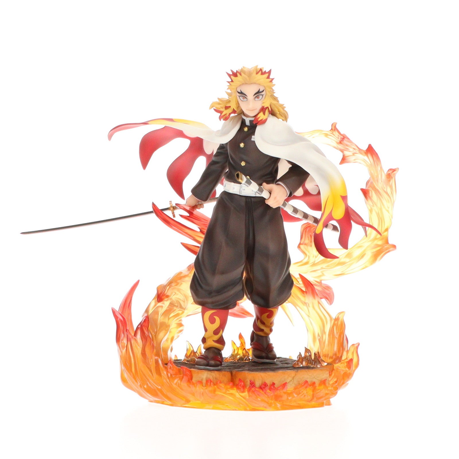 【中古即納】[FIG] G.E.M.シリーズ 煉獄杏寿郎(れんごくきょうじゅろう) 鬼滅の刃 完成品 フィギュア 一部店舗&オンラインショップ限定 メガハウス(20210831)