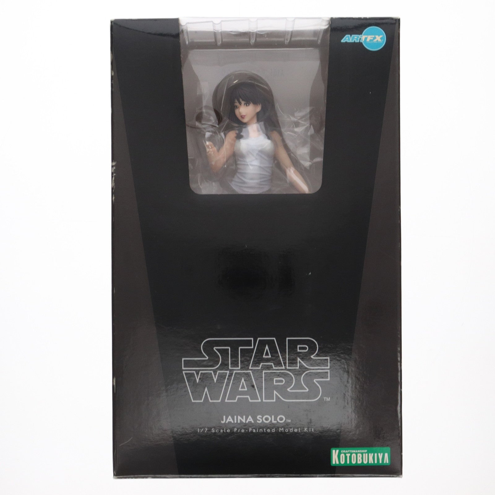 【中古即納】[FIG] ARTFX BISHOUJO ジェイナ・ソロ STAR WARS(スター・ウォーズ) エクスパンデッド・ユニバース 1/10 簡易組立キット フィギュア コトブキヤ(20130926)