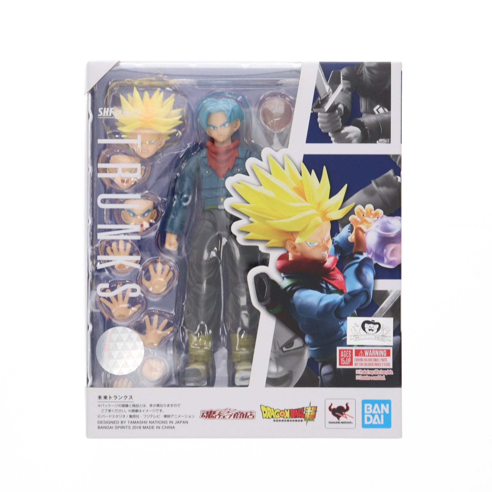 【中古即納】[FIG] 魂ウェブ商店限定 S.H.Figuarts(フィギュアーツ) 未来トランクス ドラゴンボール超(スーパー) 完成品 可動フィギュア バンダイスピリッツ(20181130)