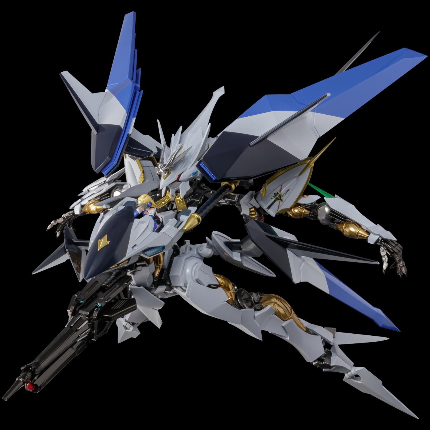 【中古即納】[FIG] RIOBOT ヴィルキス クロスアンジュ 天使と竜の輪舞 完成品 可動フィギュア 千値練(せんちねる)(20241224)