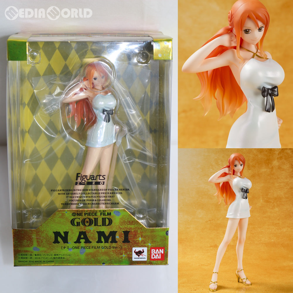 【中古即納】[FIG] フィギュアーツZERO ナミ -ONE PIECE FILM GOLD Ver.- ワンピースフィルムゴールド 完成品 フィギュア バンダイ(20160922)