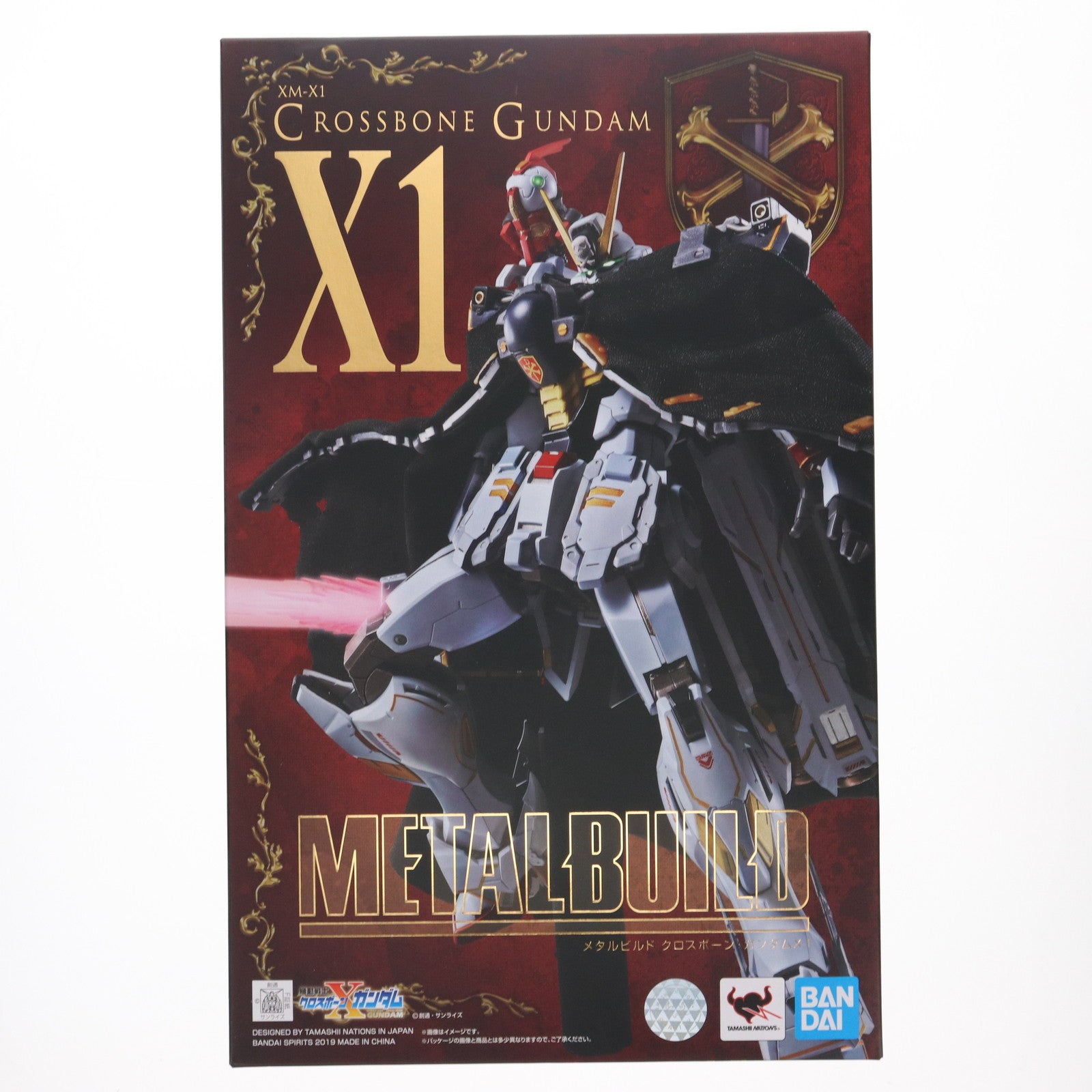 【中古即納】[FIG] METAL BUILD クロスボーン・ガンダムX1 機動戦士クロスボーン・ガンダム 完成品 可動フィギュア バンダイスピリッツ(20190126)