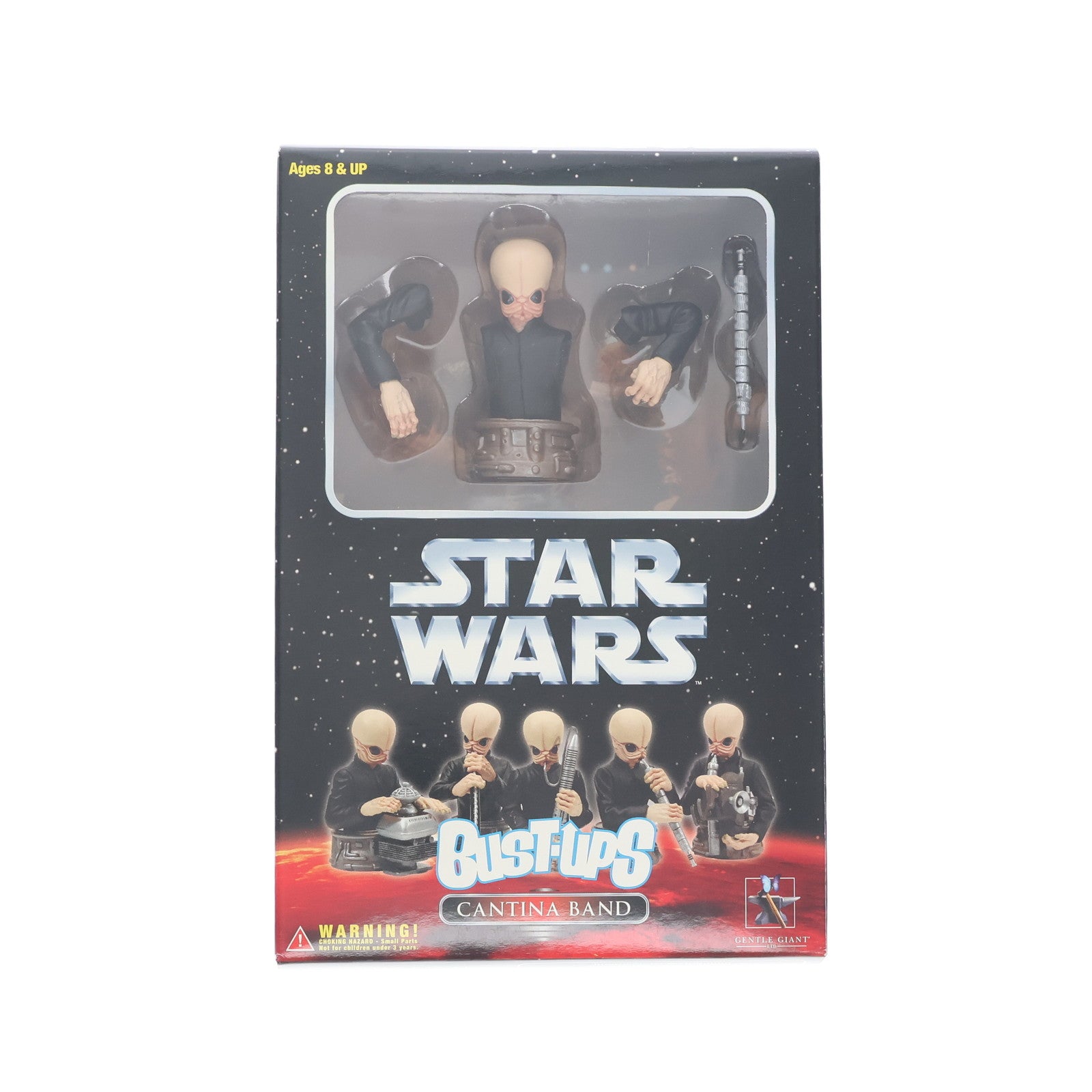 【中古即納】[FIG] スター・ウォーズ バスト・アップス カンティーナバンド STAR WARS エピソード4/新たなる希望 完成品 フィギュア ジェントル・ジャイアント(19991231)
