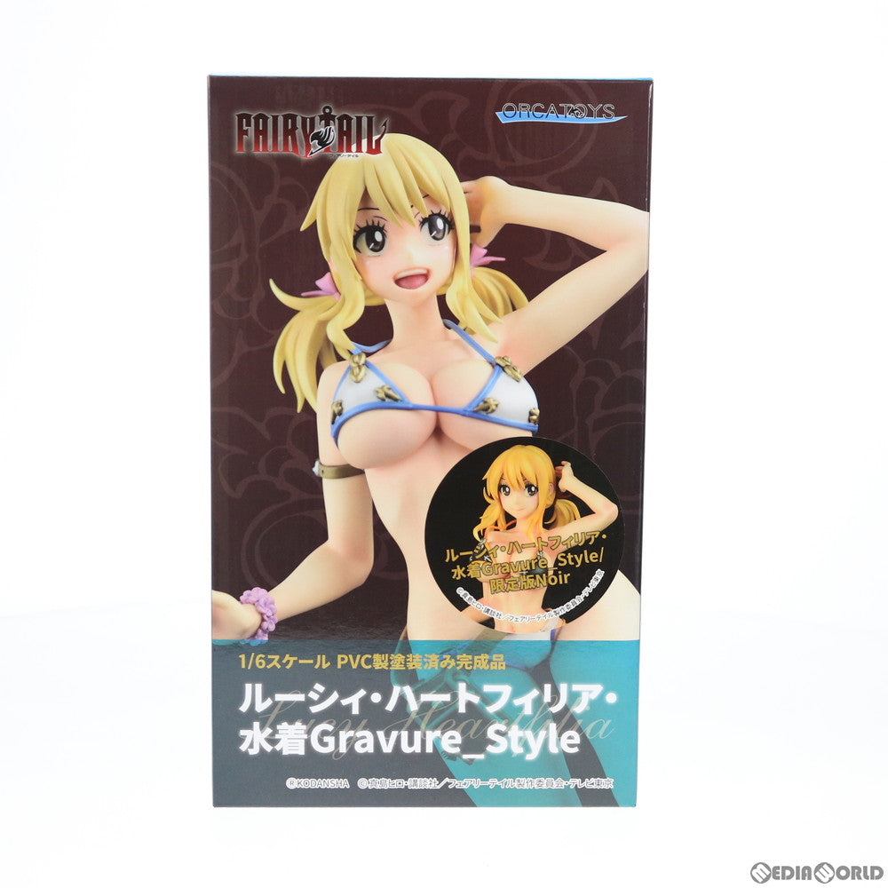【中古即納】[FIG] ルーシィ・ハートフィリア・水着Gravure_Style//限定版Noir FAIRY TAIL(フェアリーテイル) 1/6 完成品 フィギュア オルカトイズ(20191123)
