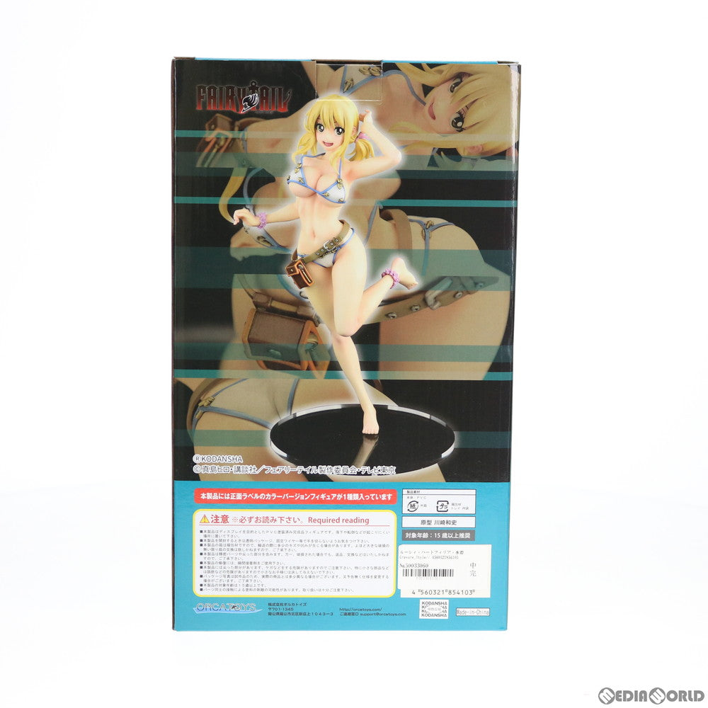 【中古即納】[FIG] ルーシィ・ハートフィリア・水着Gravure_Style//限定版Noir FAIRY TAIL(フェアリーテイル) 1/6 完成品 フィギュア オルカトイズ(20191123)