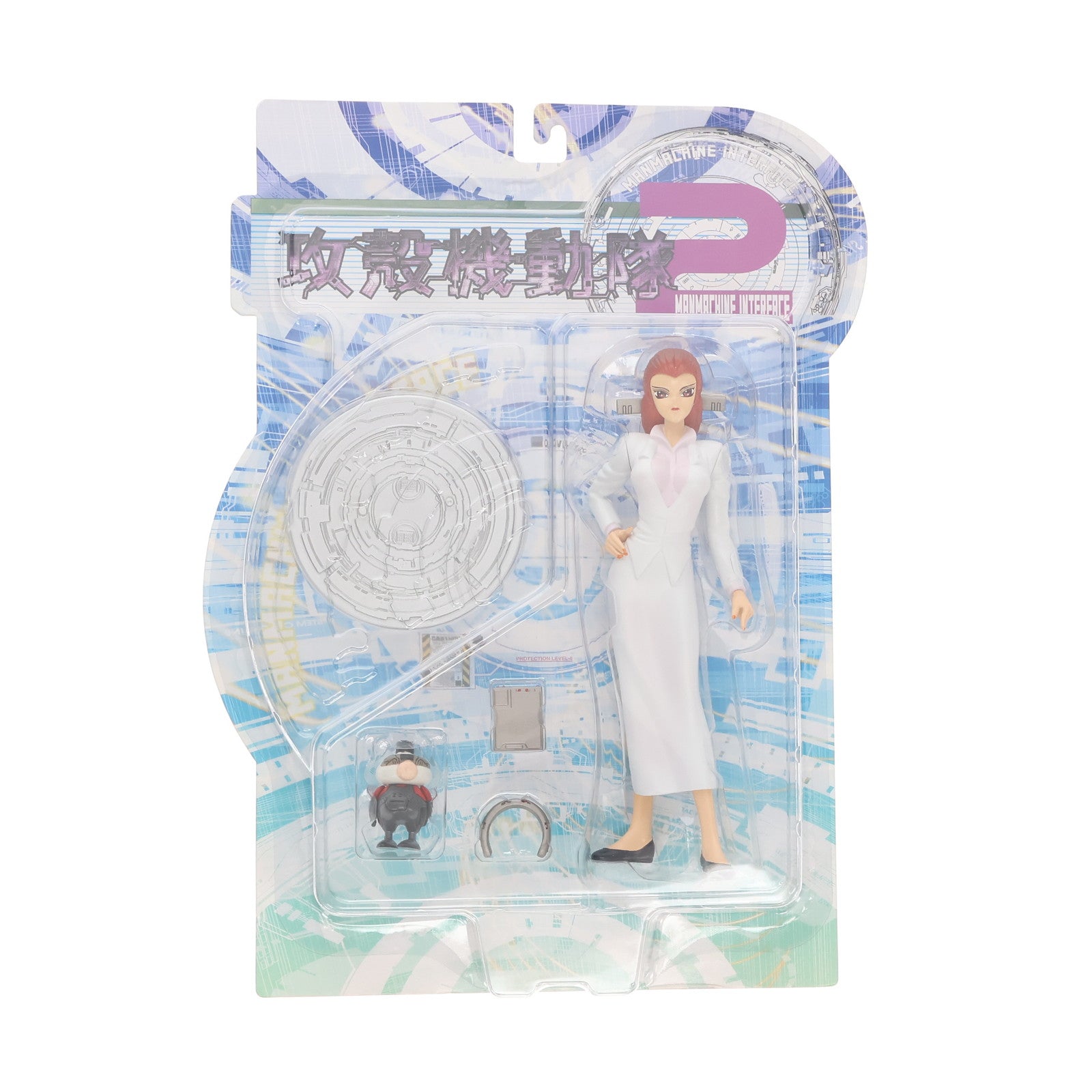 【中古即納】[FIG] 荒巻素子(あらまきもとこ) ロングスカートVer. 【シルバー】 攻殻機動隊2 MANMACHINE INTERFACE 完成品 フィギュア やまと(20011231)