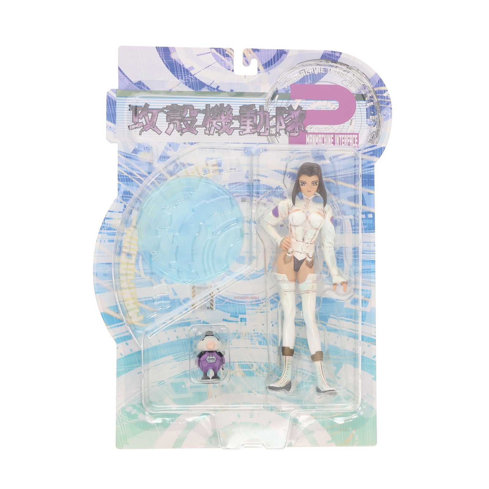 【中古即納】[FIG] 荒巻素子(あらまきもとこ) ホワイトジャケットVer. 【ブルー】 攻殻機動隊2 MANMACHINE INTERFACE 完成品 フィギュア YAMATO(やまと)(20011031)