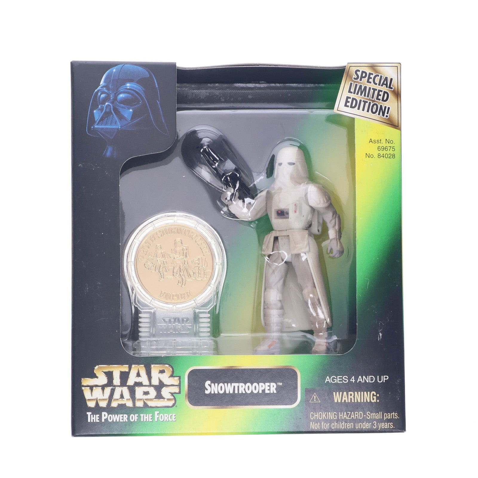 【中古即納】[FIG] スノートルーパー STAR WARS(スター・ウォーズ) パワー・オブ・ザ・フォース SPECIAL LIMITED EDITION NEW MILLENNIUM MINTED COIN COLLECTION 完成品 可動フィギュア(84028) Kenner(ケナー)(19971231)
