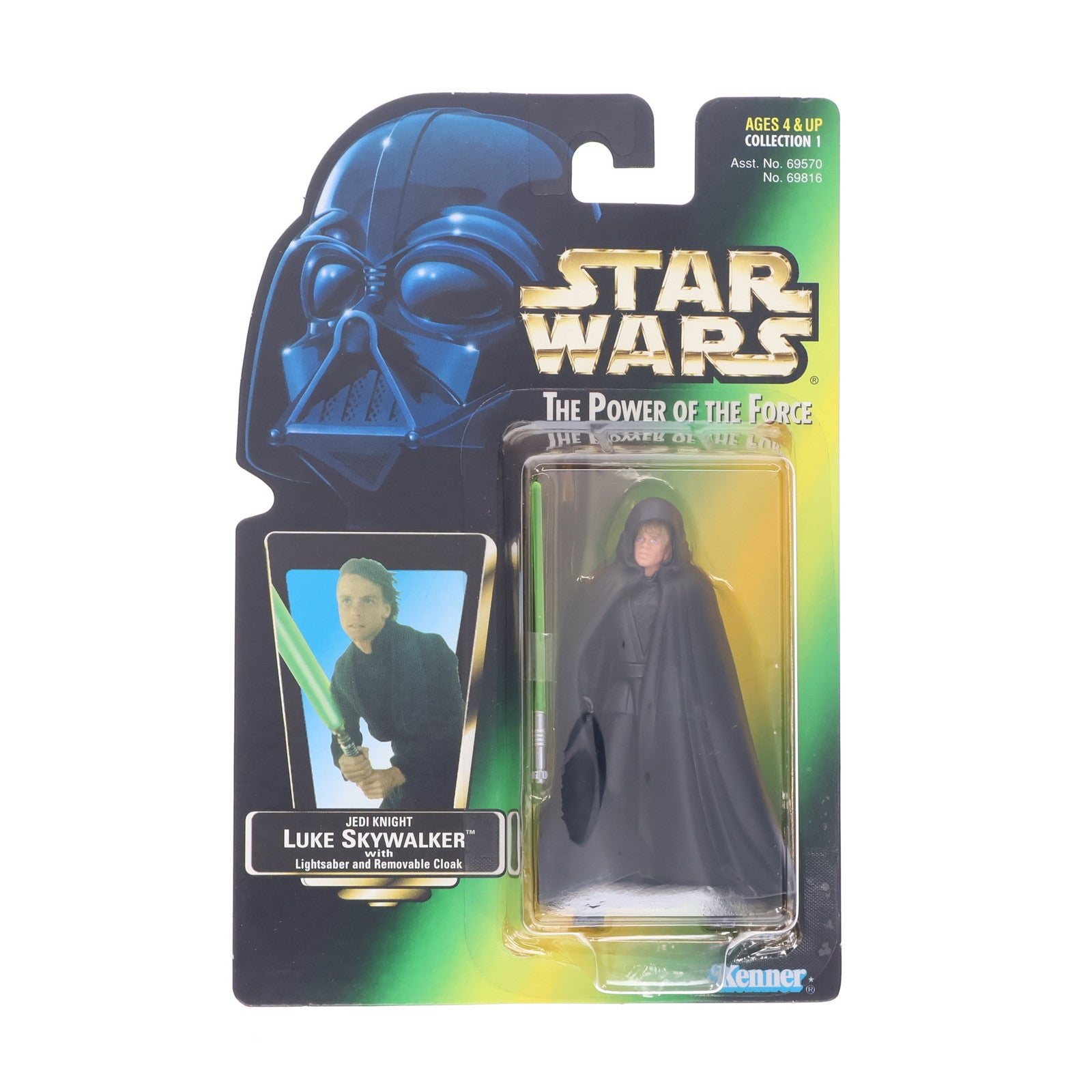 【中古即納】[FIG] スター・ウォーズ パワー・オブ・ザ・フォース ベーシックフィギュア ルーク ジェダイナイト STAR WARS 完成品 可動フィギュア Kenner(ケナー)(19991231)