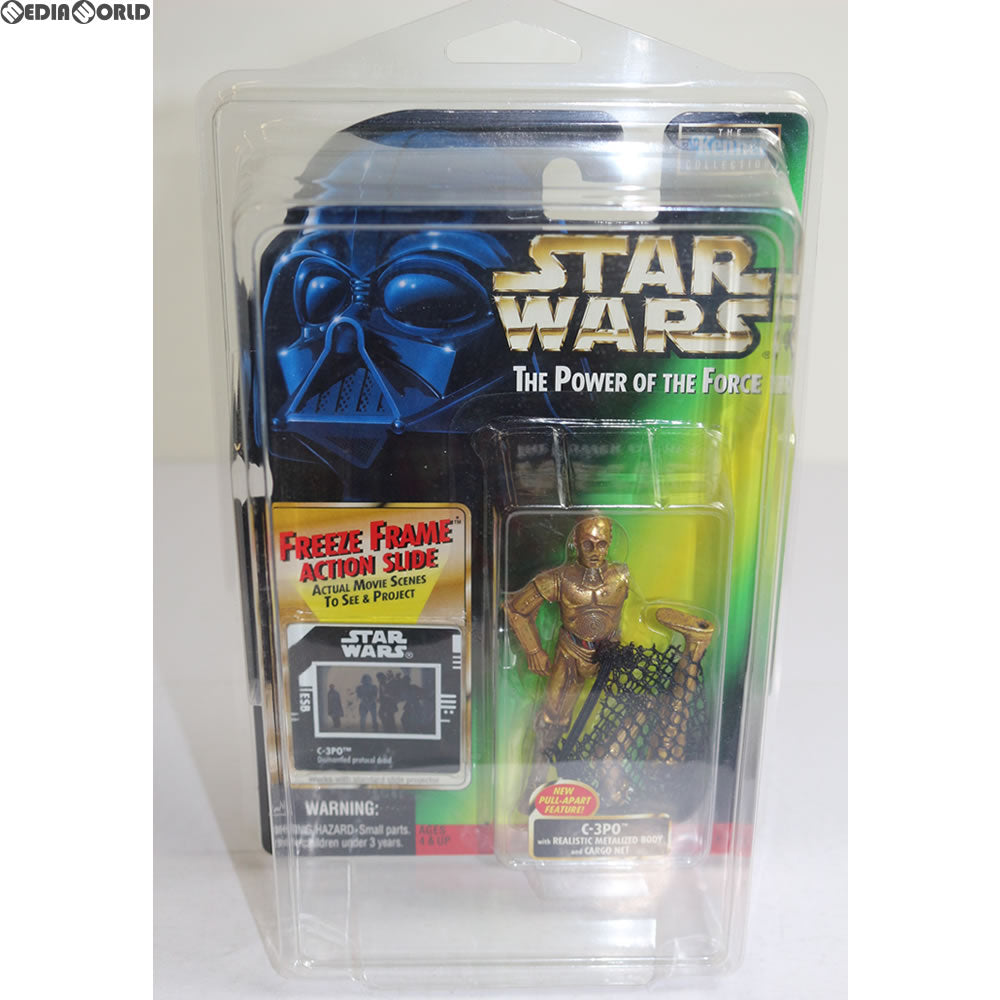 【中古即納】[FIG] The Power Of The Force C-3PO with Realistic Metalized Body and Cargo Net STAR WARS(スター・ウォーズ) 完成品 可動フィギュア(69832) ハズブロ(19981231)