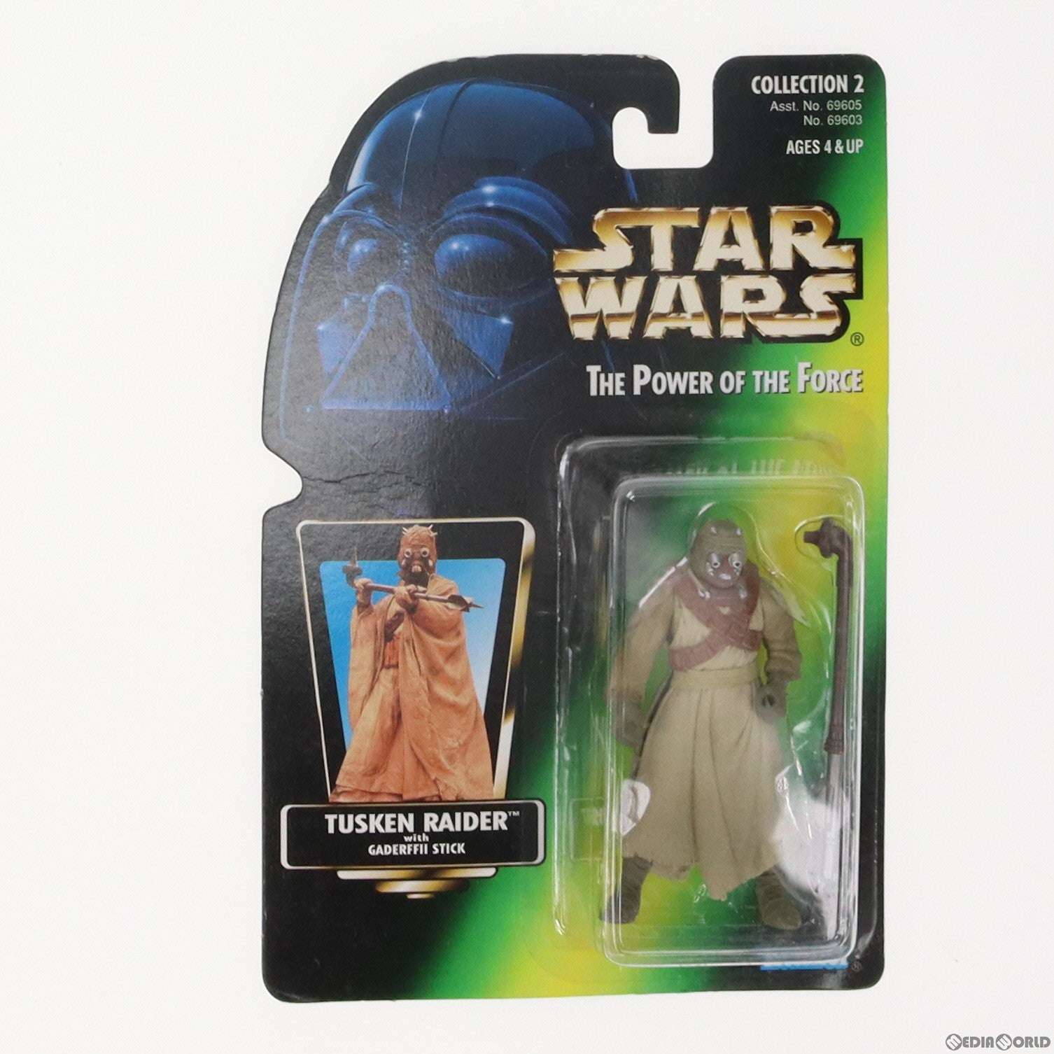 【中古即納】[FIG] スター・ウォーズ パワー・オブ・ザ・フォース ベーシックフィギュア タスケン・レイダー STAR WARS 完成品 可動フィギュア(19991231)