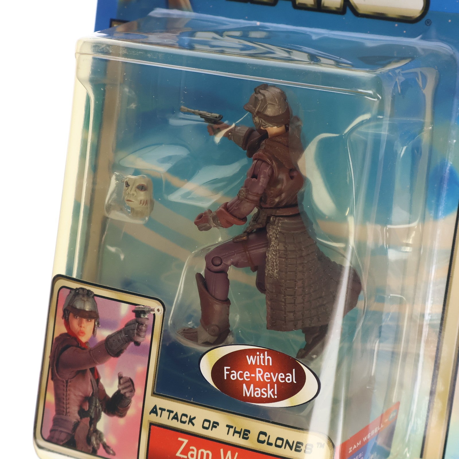 【中古即納】[FIG] スター・ウォーズ ベーシックフィギュア ザム・ウェセル STAR WARS エピソード2/クローンの攻撃 完成品 可動フィギュア(84655) トミー(20021231)