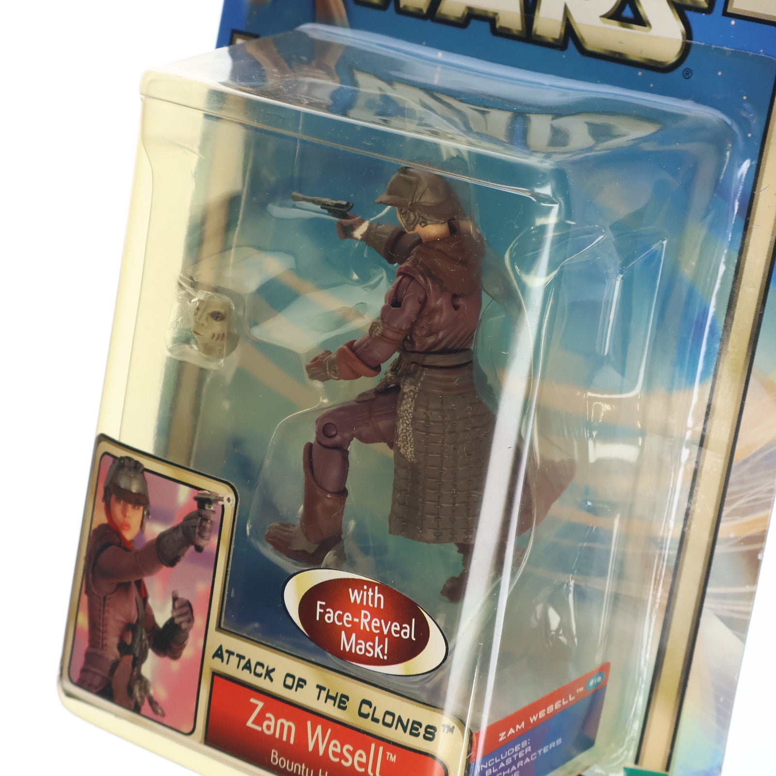 【中古即納】[FIG] スター・ウォーズ ベーシックフィギュア ザム・ウェセル STAR WARS エピソード2/クローンの攻撃 完成品 可動フィギュア(84655) トミー(20021231)