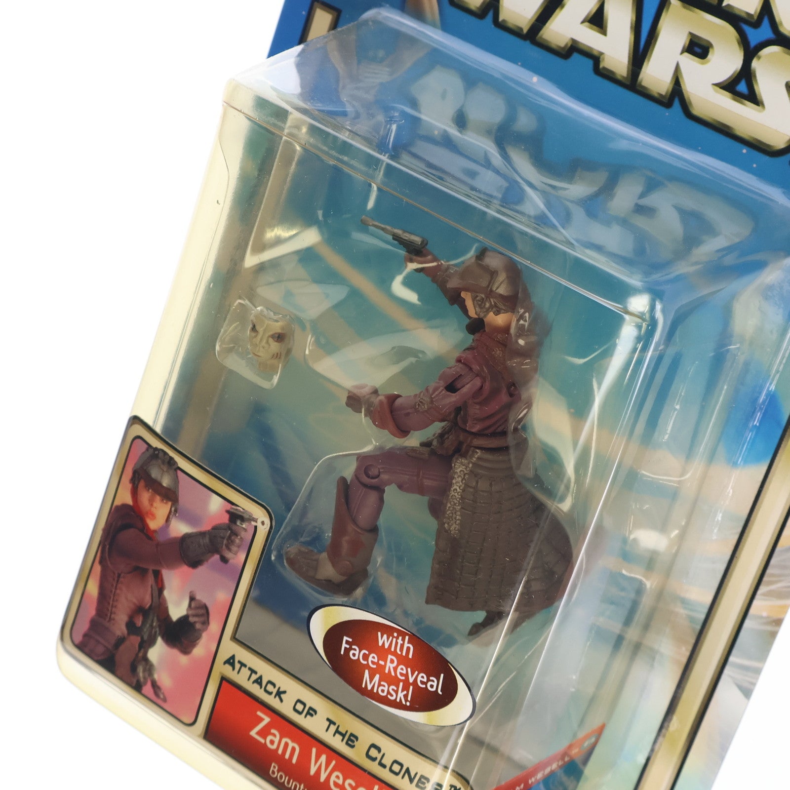 【中古即納】[FIG] スター・ウォーズ ベーシックフィギュア ザム・ウェセル STAR WARS エピソード2/クローンの攻撃 完成品 可動フィギュア(84655) トミー(20021231)