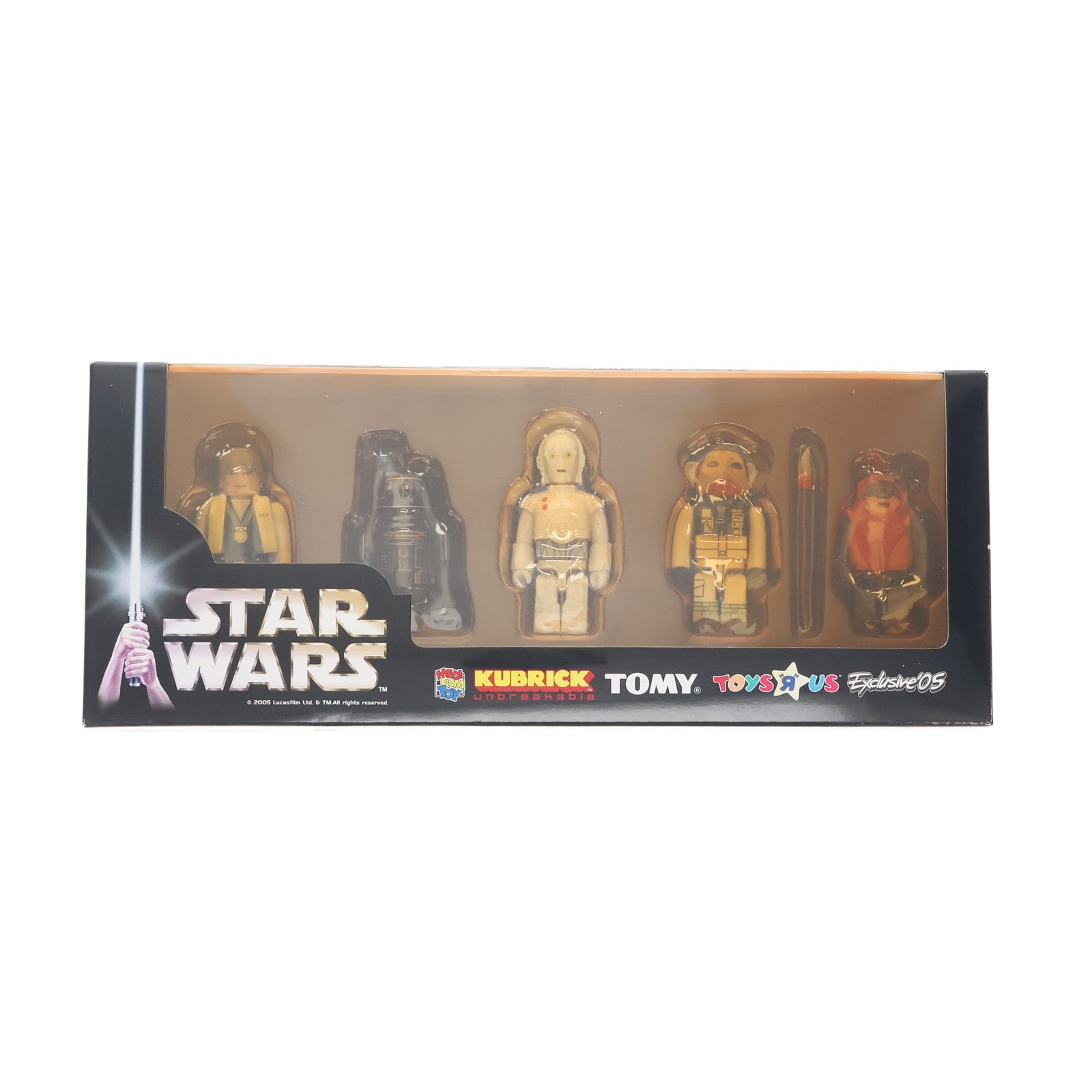 【中古即納】[FIG] トイザラス限定 KUBRICK(キューブリック) Special No.207 STAR WARS(スター・ウォーズ) KUBRICK(キューブリック) 5pc set(5体セット) 完成品 フィギュア トミー/メディコム・トイ(20051215)