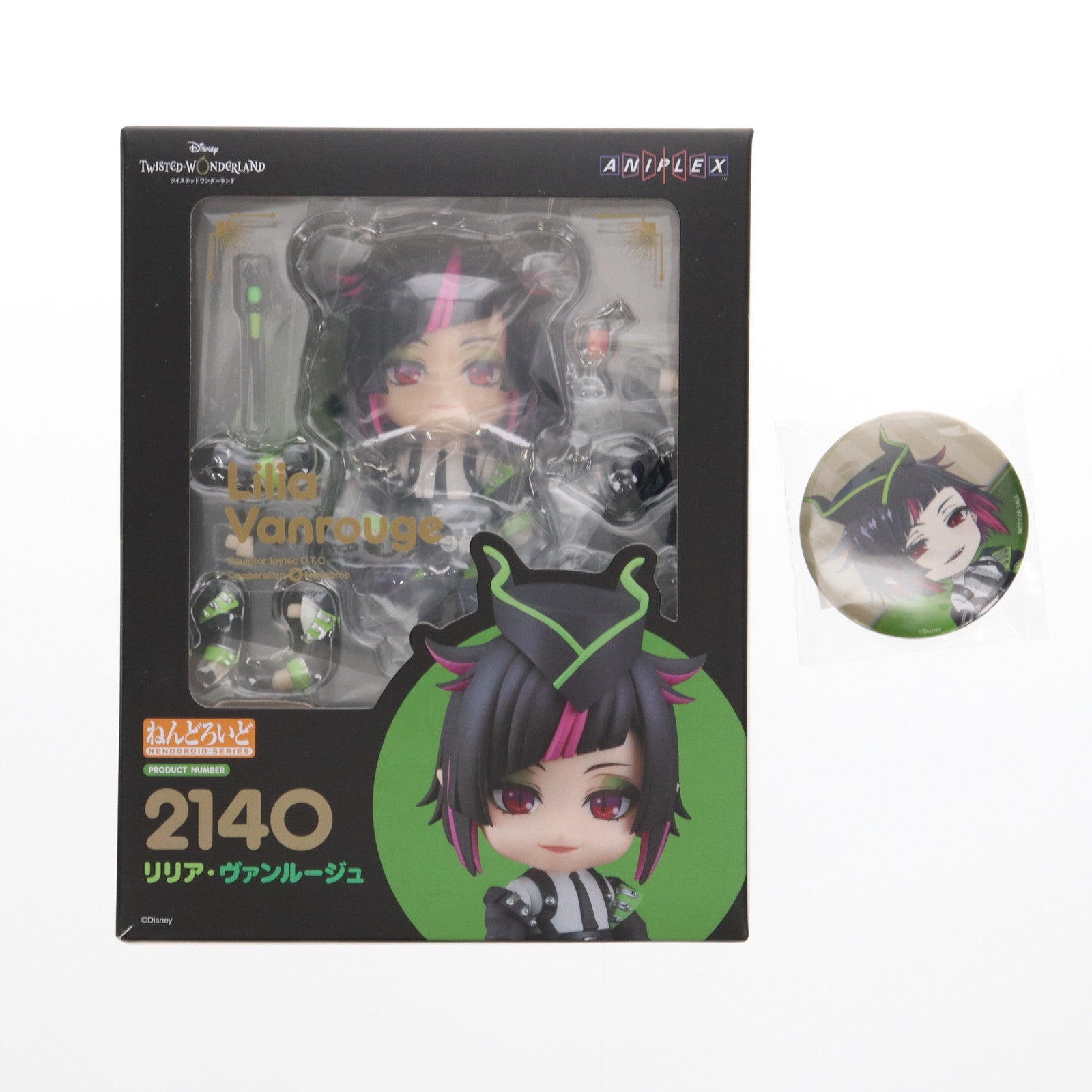 【中古即納】[FIG] GOODSMILE ONLINE SHOP&ANIPLEX+限定予約特典付属 ねんどろいど 2140 リリア・ヴァンルージュ ディズニー ツイステッドワンダーランド 完成品 可動フィギュア アニプレックス(20231031)
