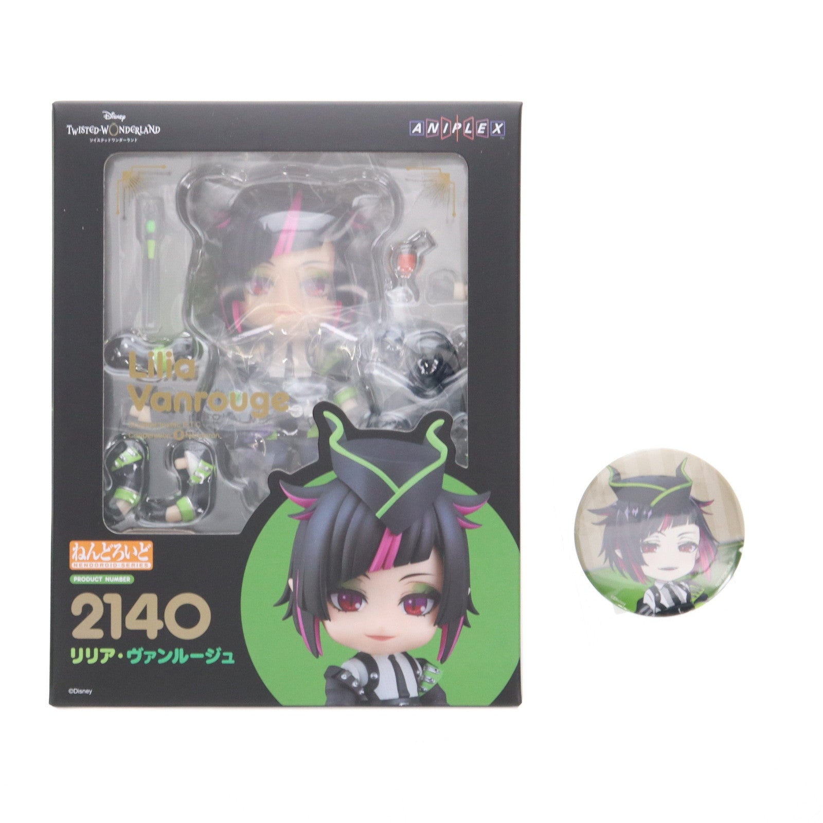 【中古即納】[FIG] GOODSMILE ONLINE SHOP&ANIPLEX+限定予約特典付属 ねんどろいど 2140 リリア・ヴァンルージュ ディズニー ツイステッドワンダーランド 完成品 可動フィギュア アニプレックス(20231031)