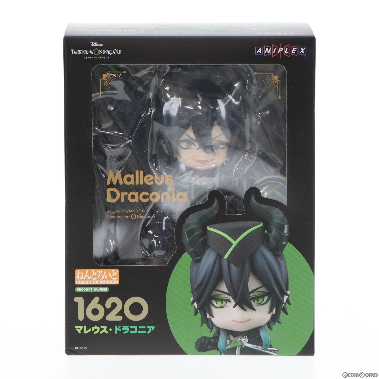 【中古即納】[FIG] 予約特典付属 ねんどろいど 1620 マレウス・ドラコニア ディズニー ツイステッドワンダーランド 完成品 可動フィギュア ANIPLEX+&GOODSMILE ONLINE SHOP限定 アニプレックス(20211231)