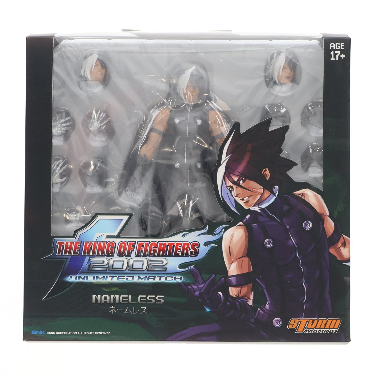 【中古即納】[FIG] ネームレス THE KING OF FIGHTERS 2002 UNLIMITED MATCH(ザ・キング・オブ・ファイターズ 2002 アンリミテッドマッチ) 完成品 アクションフィギュア(SKKF12)(海外流通版) ストームコレクティブルズ(20250430)