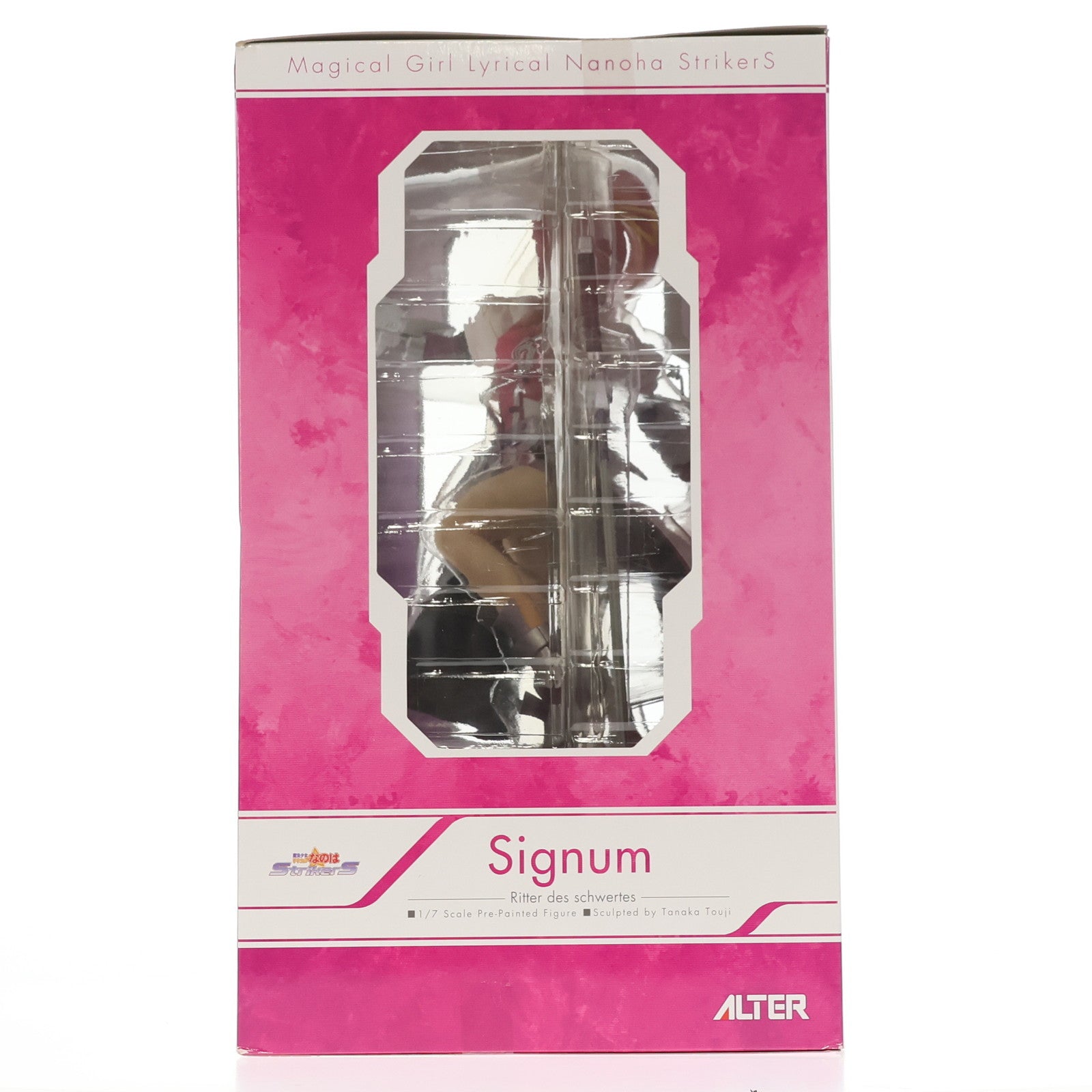 【中古即納】[FIG] シグナム(Signum) 魔法少女リリカルなのはStrikerS(ストライカーズ) 1/7 完成品 フィギュア アルター(20090108)