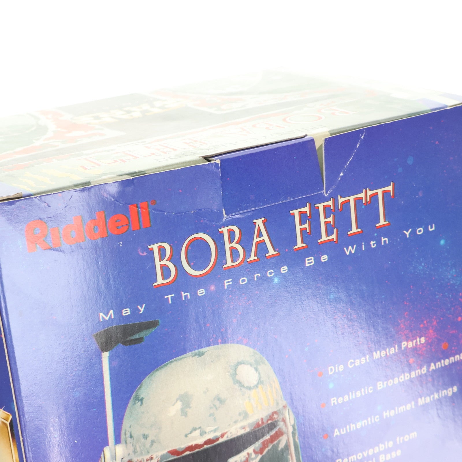 【中古即納】[FIG] Authentic Miniature Helmets(オーセンティック ミニチュアヘルメット) ボバ・フェット STAR WARS(スター・ウォーズ) トリロジーコレクション 完成品 フィギュア Riddell(19991231)