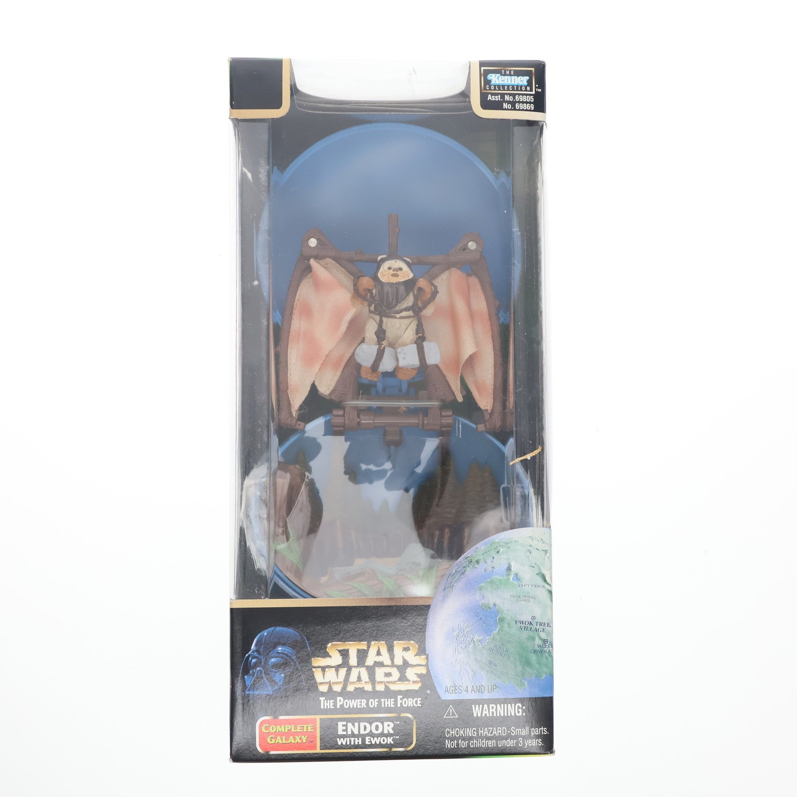 【中古即納】[FIG] スター・ウォーズ コンプリートギャラクシー エンドア with イウォーク STAR WARS パワー・オブ・ザ・フォース 完成品 可動フィギュア(69869) Kenner(ケナー)/ハズブロージャパン(19981231)