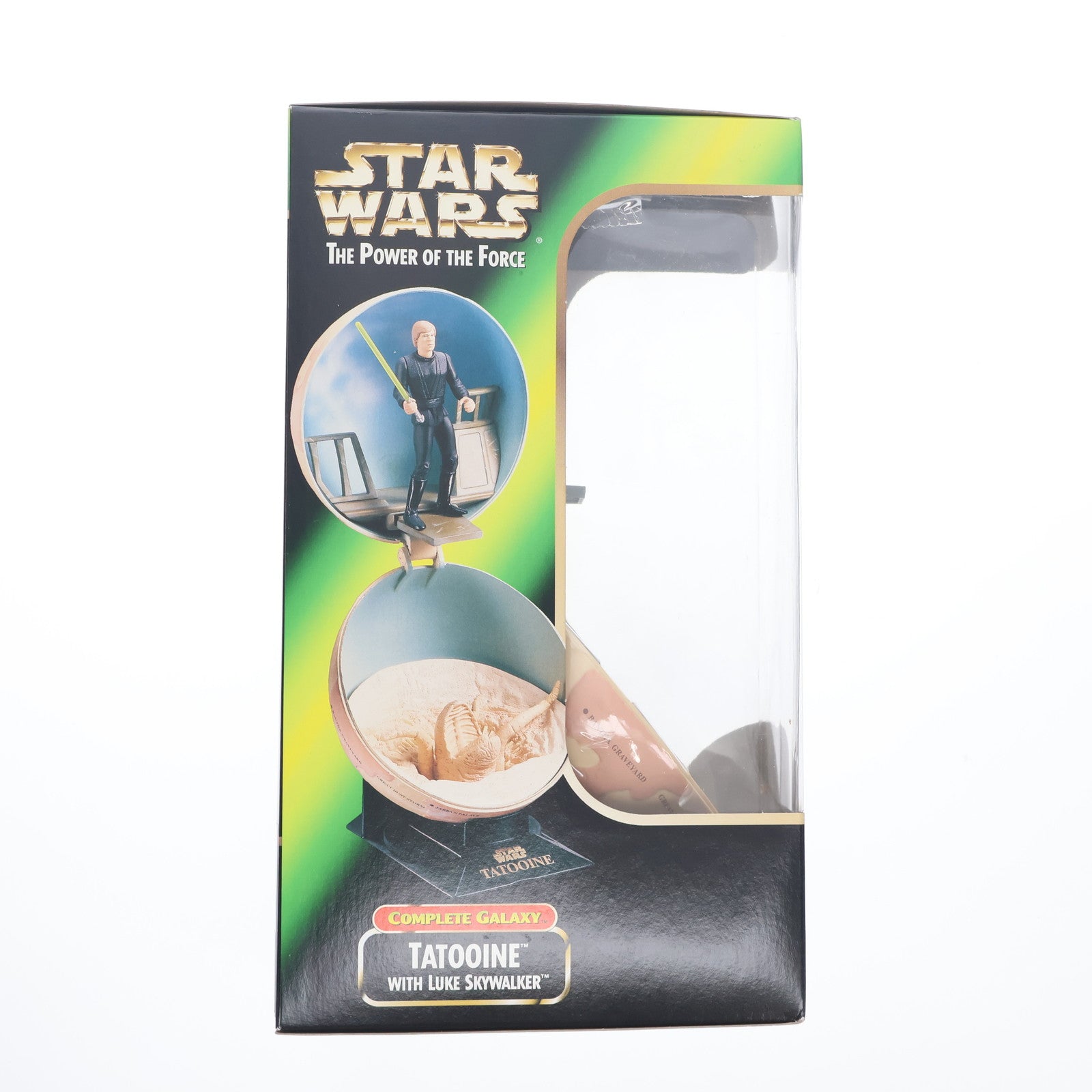 【中古即納】[FIG] スター・ウォーズ パワー・オブ・ザ・フォース ベーシックフィギュア タトゥイーンwithルーク・スカイウォーカー STAR WARS 完成品 可動フィギュア(69826) Kenner(ケナー)(19991231)