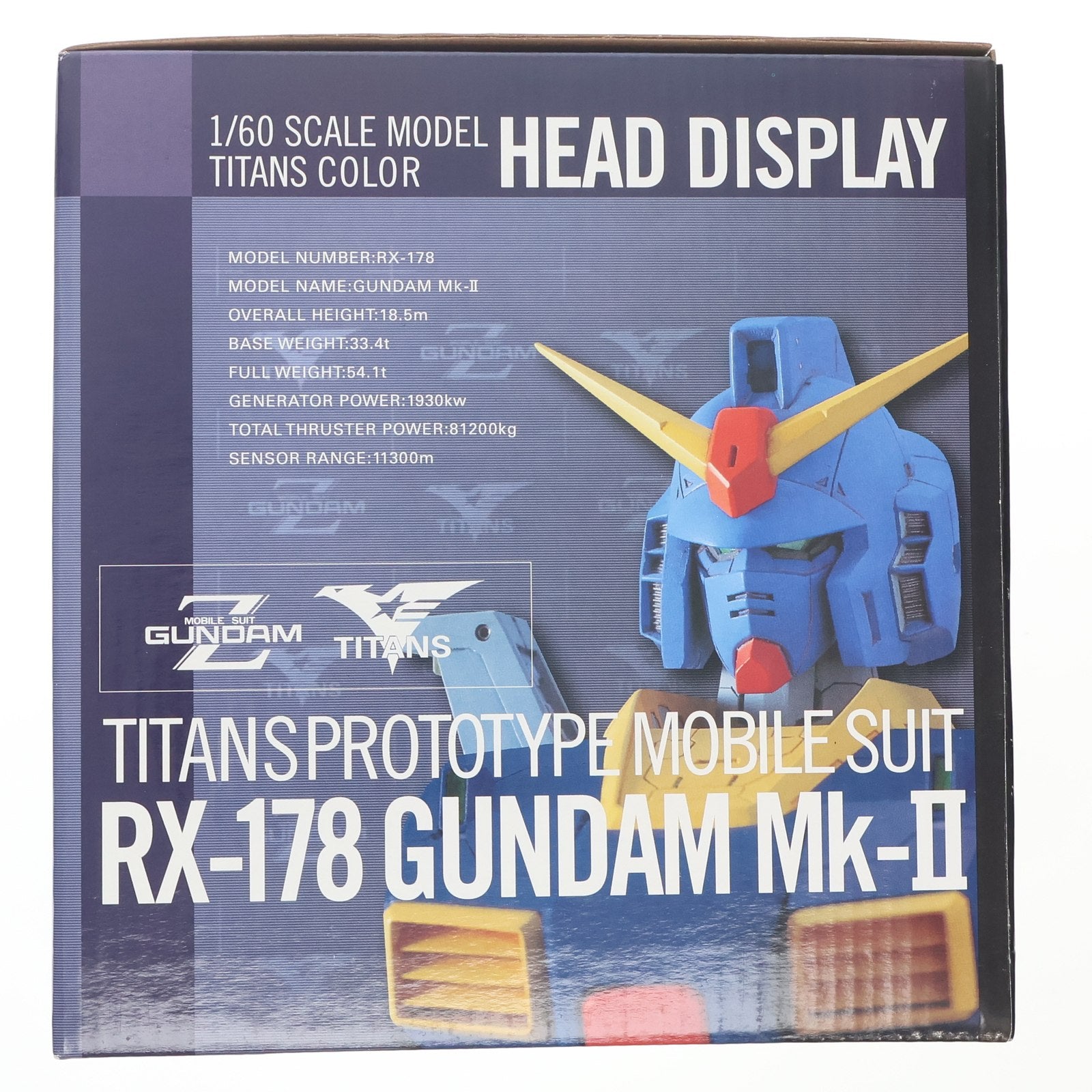 【中古即納】[FIG] ガンダムMK-II ヘッドディスプレイ ティターンズVer 機動戦士Zガンダム 完成品 フィギュア バンプレスト(20060217)