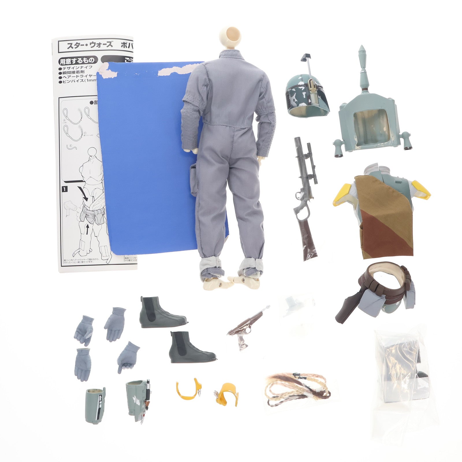 【中古即納】[FIG] ボバ・フェット STAR WARS(スター・ウォーズ) 1/6 完成品 アクションフィギュアキット トミー(19991231)