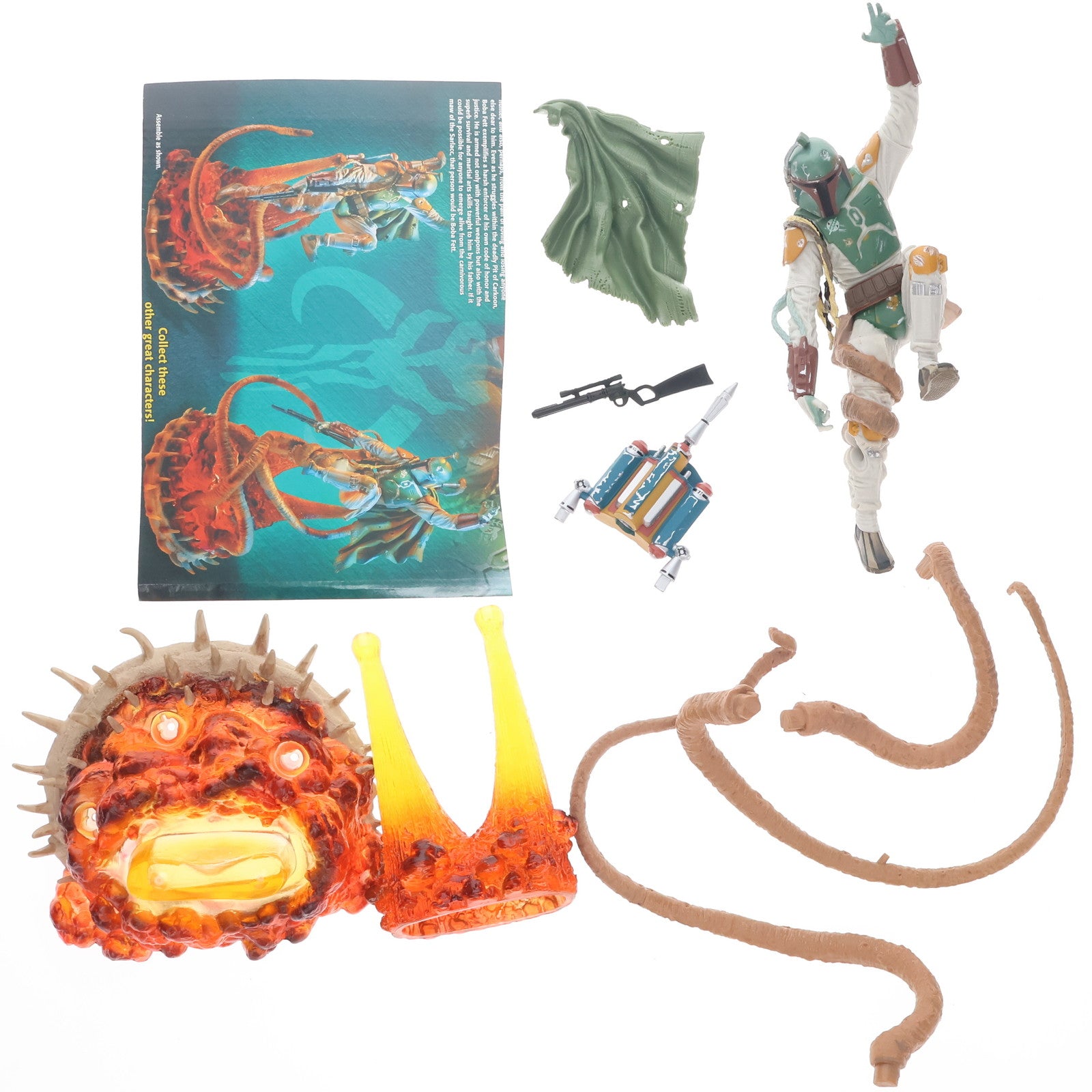 【中古即納】[FIG] スター・ウォーズ Unleashed ボバ・フェット STAR WARS エピソード6/ジェダイの帰還 完成品 フィギュア ハズブロ/トミーダイレクト(20031231)