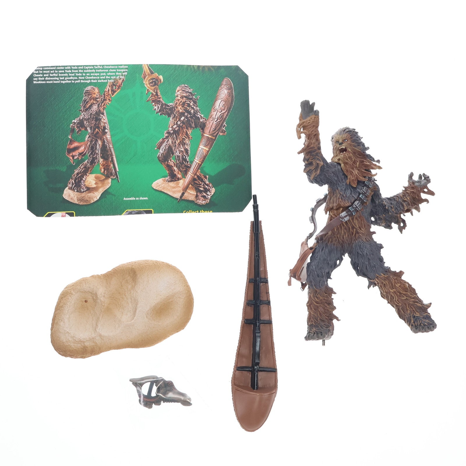 【中古即納】[FIG] スター・ウォーズ Unleashed フィギュア チューバッカ STAR WARS 完成品 フィギュア(84733) トミーダイレクト(20041231)