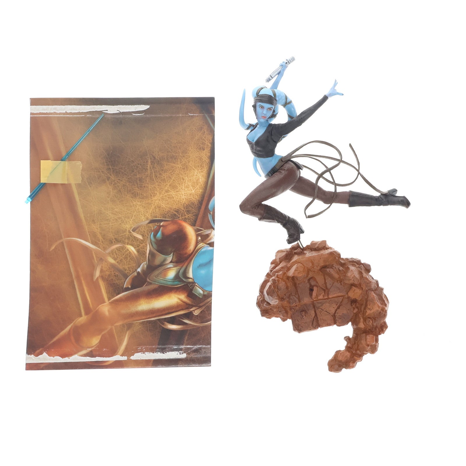 【中古即納】[FIG] スター・ウォーズ Unleashed フィギュア アイラ・セキュラ STAR WARS 完成品 フィギュア(84786) トミーダイレクト(20040826)