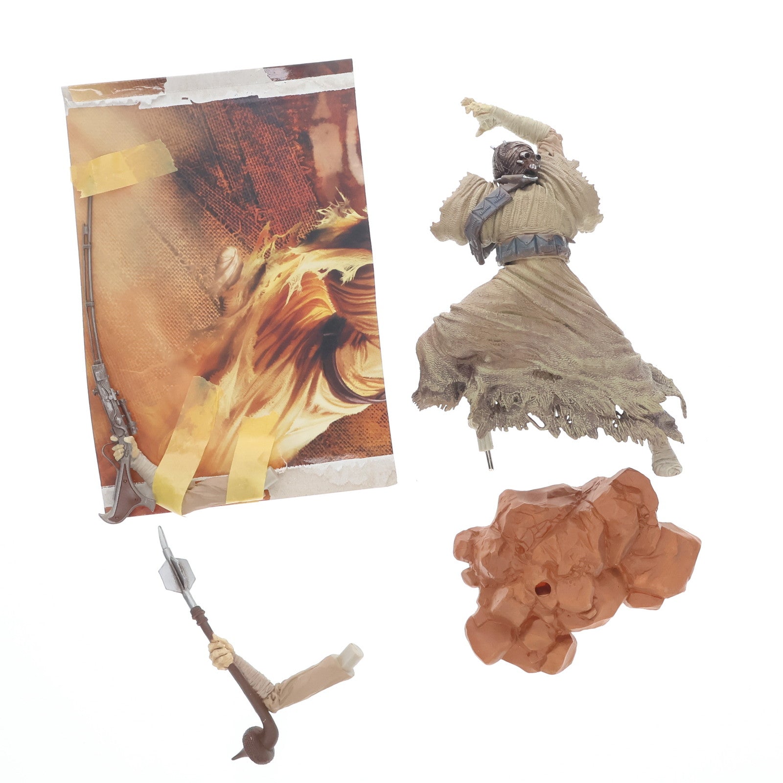 【中古即納】[FIG] スター・ウォーズ Unleashed フィギュア タスケン・レイダー STAR WARS 完成品 フィギュア(84787) トミーダイレクト(20040826)