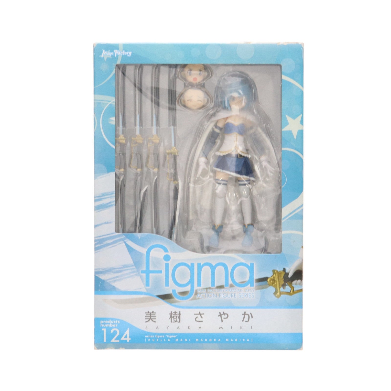 【中古即納】[FIG] figma(フィグマ) 124 美樹さやか(みきさやか) 魔法少女まどか☆マギカ 完成品 可動フィギュア マックスファクトリー(20121004)