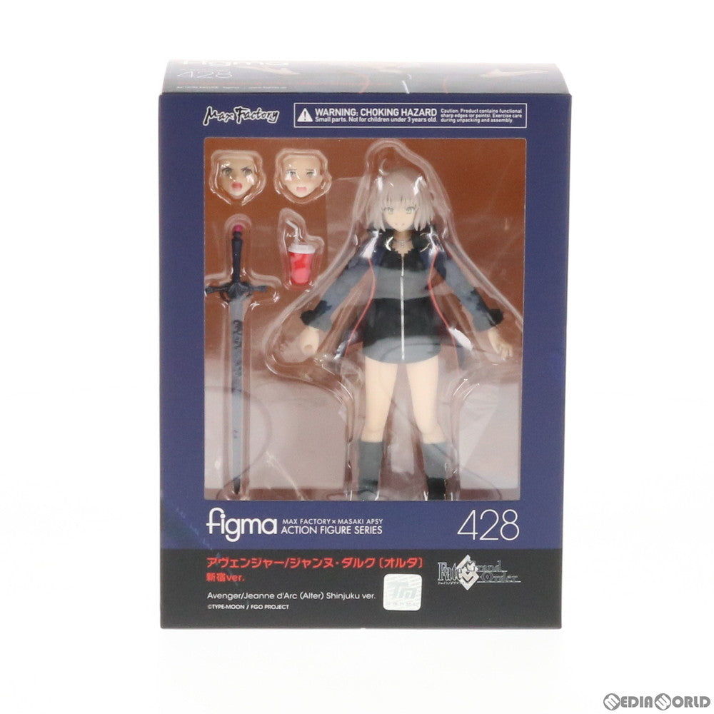 【中古即納】[FIG] figma(フィグマ) 428 アヴェンジャー/ジャンヌ・ダルク〔オルタ〕 新宿ver. Fate/Grand Order(フェイト/グランドオーダー) 完成品 可動フィギュア マックスファクトリー(20190929)