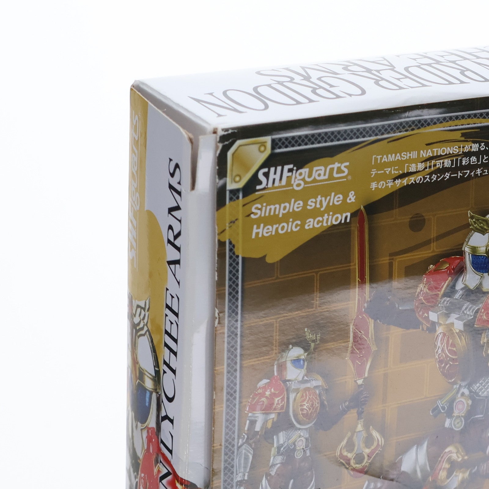 【中古即納】[FIG] 魂ウェブ商店限定 S.H.Figuarts(フィギュアーツ) 仮面ライダーグリドン ライチアームズ 鎧武外伝 仮面ライダーグリドンVS仮面ライダーブラーボ 完成品 可動フィギュア バンダイスピリッツ(20210531)