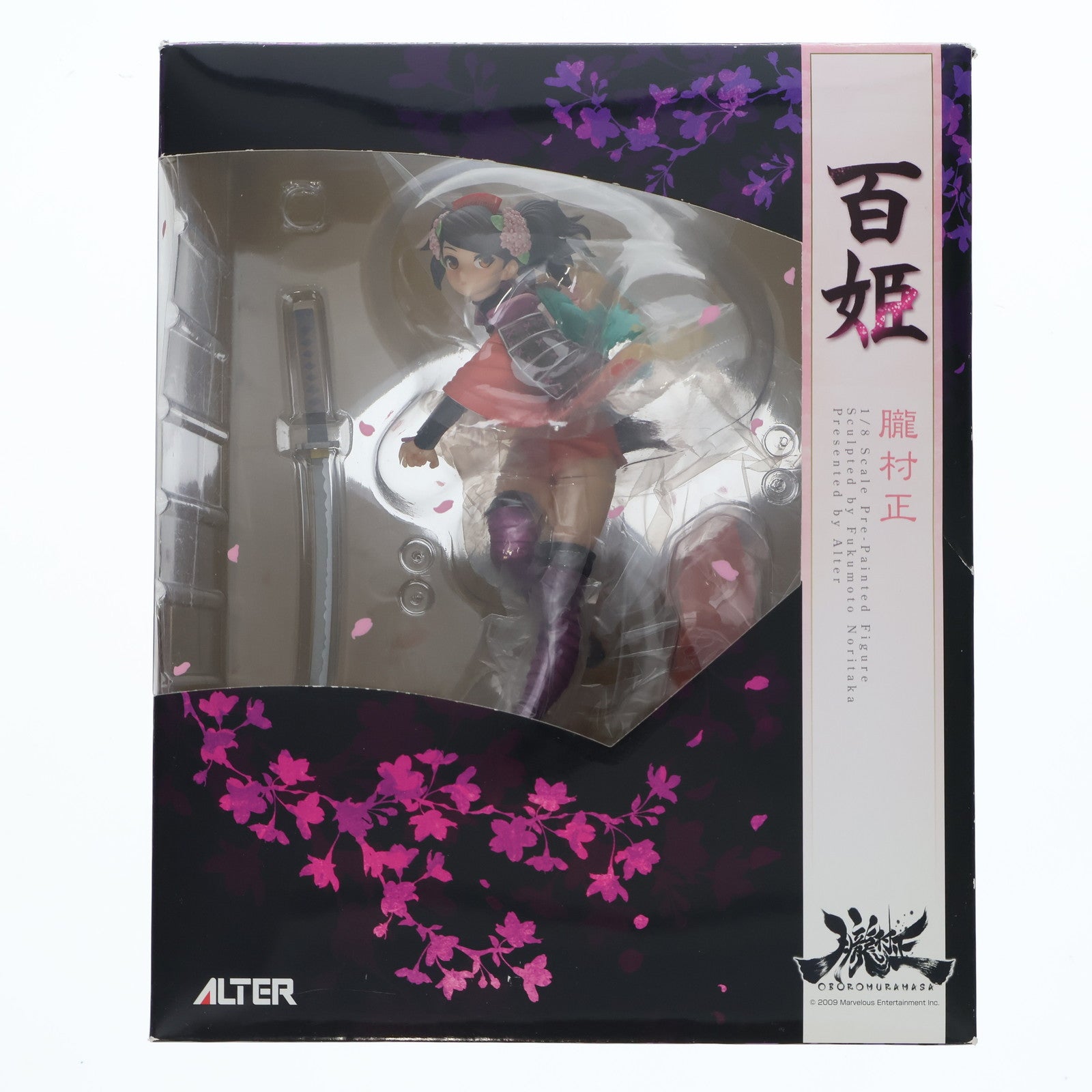 【中古即納】[FIG] 百姫(ひゃくひめ) 朧村正(おぼろむらまさ) 1/8 完成品 フィギュア アルター(20130123)