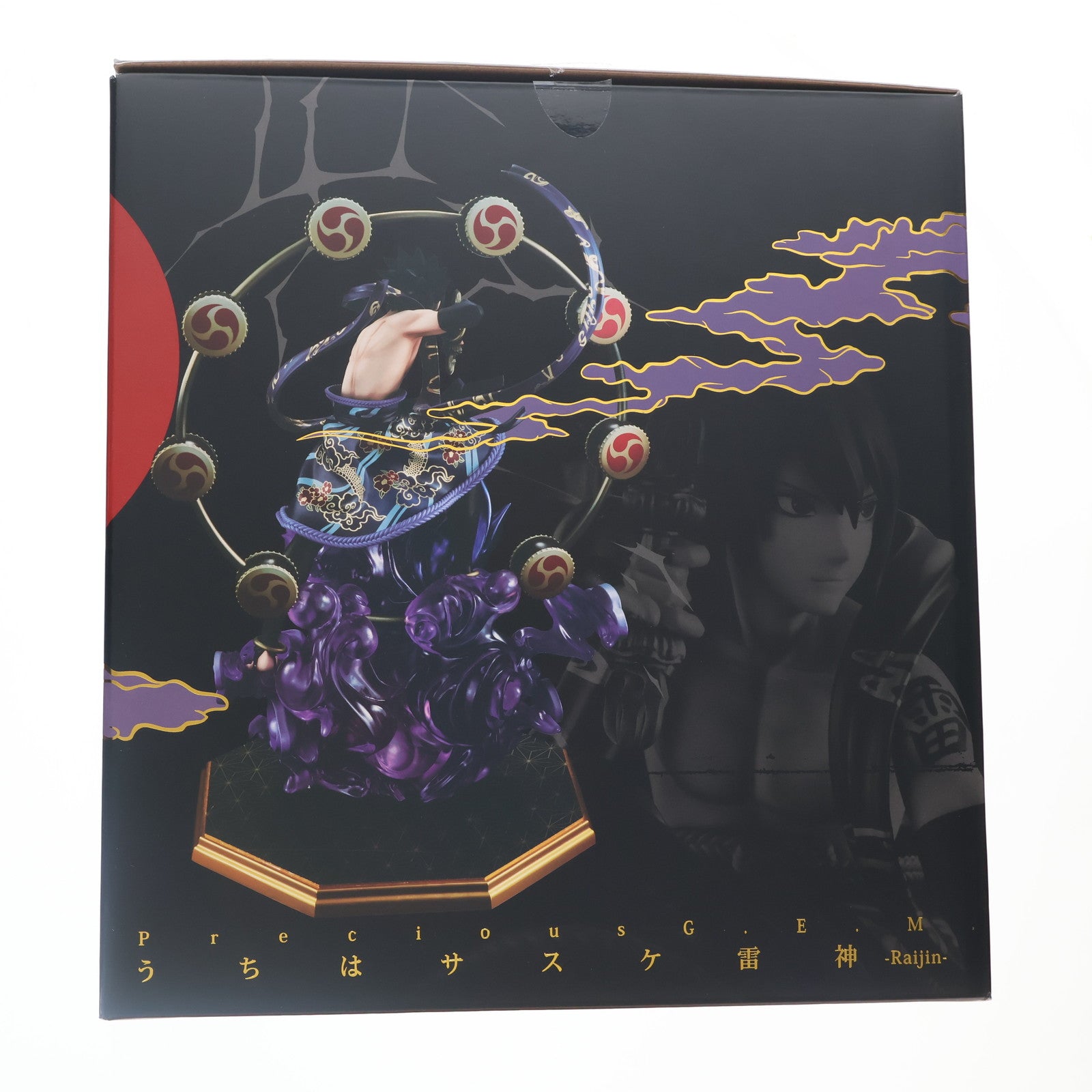 【中古即納】[FIG] Precious G.E.M.シリーズ うちはサスケ 雷神 -Raijin- NARUTO-ナルト- 疾風伝 1/7 完成品 フィギュア メガトレショップ&オンラインショップ限定 メガハウス(20231130)