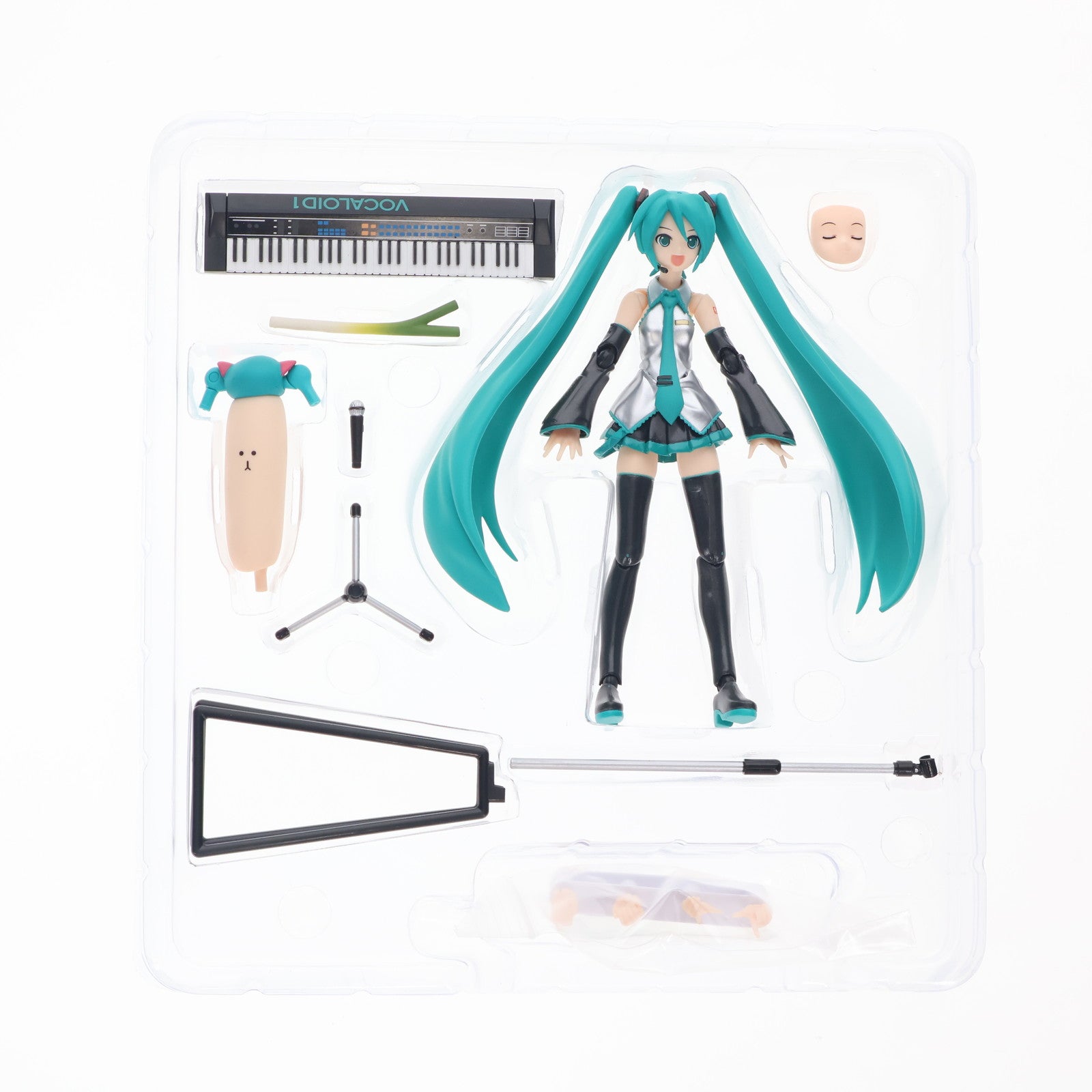 【中古即納】[FIG] ワンフェス2009夏限定 figma(フィグマ) EX-003 初音ミク ライブステージver. キャラクター・ボーカル・シリーズ01 初音ミク 完成品 可動フィギュア マックスファクトリー(20090731)
