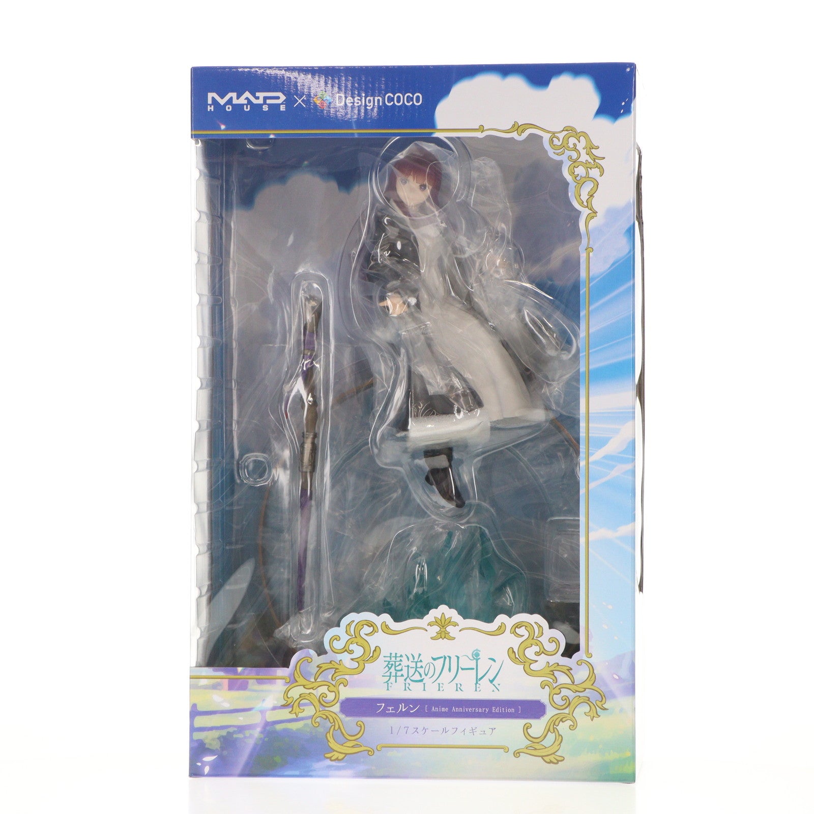 【中古即納】[FIG] フェルン [マッドハウス × デザインココ Anime Anniversary Edition] 葬送のフリーレン 1/7 完成品 フィギュア マッドハウス/デザインココ(20241031)