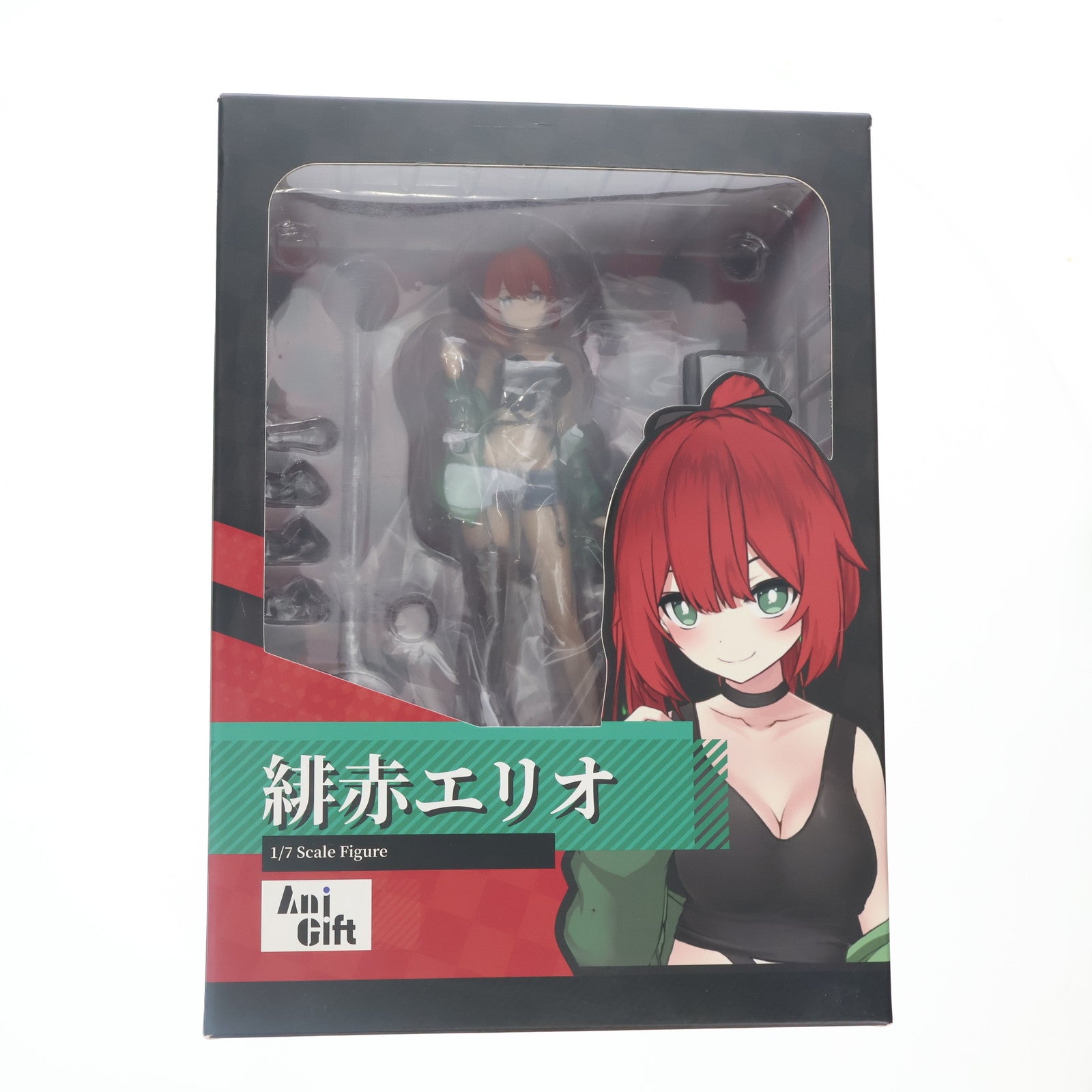 【中古即納】[FIG] あみあみ限定 バーチャルユーチューバー 緋赤エリオ(ひせきえりお) バーチャルYouTuber 1/7 完成品 フィギュア AniGift(アニギフト)(20211230)