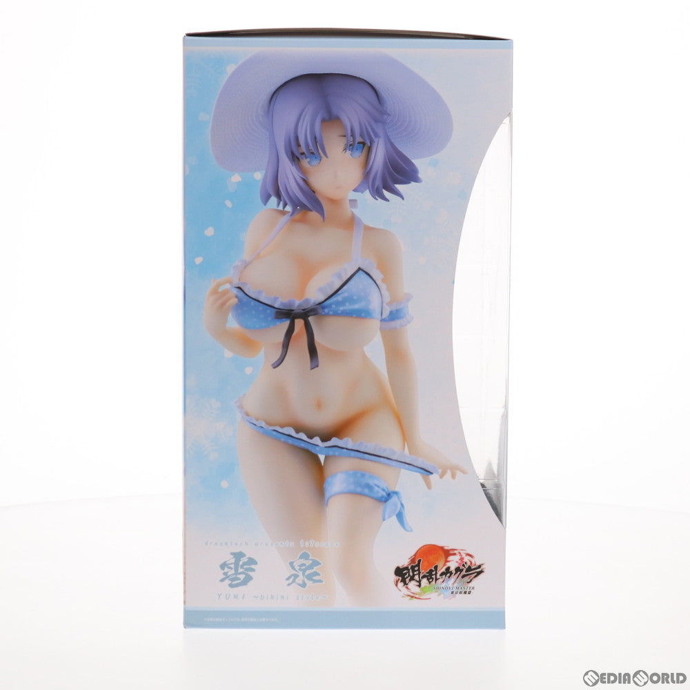 【中古即納】[FIG] ドリームテック 雪泉【ビキニstyle】(ゆみ) 閃乱カグラ SHINOVI MASTER -東京妖魔篇- 1/7 完成品 フィギュア(DT-150) ウェーブ(WAVE)(20210425)